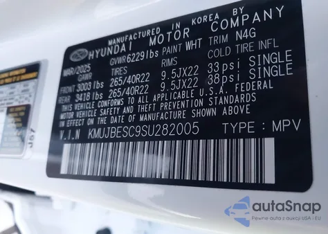 2025 Genesis Gv80 Coupe 3.5T E-Sc from USA, damaged, VIN KMUJBESC9SU282005